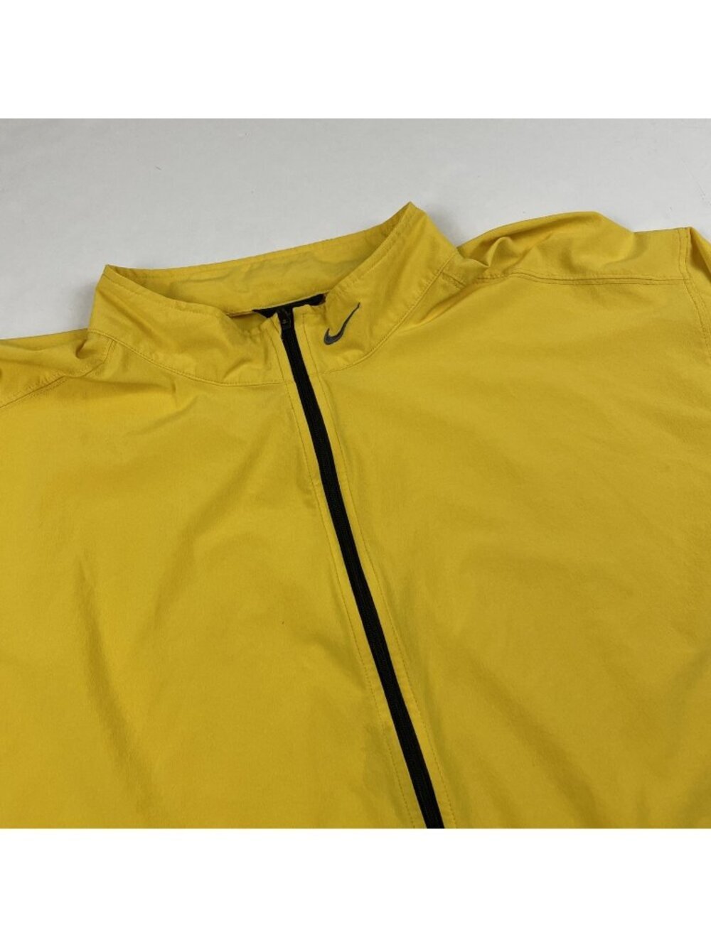 Nike Dri-FIT 1/2 Zip Pullover Windbreaker Men’s 3XLT Yellow Packable Run Bike